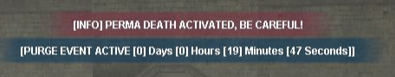 Purge Event Screenshot
